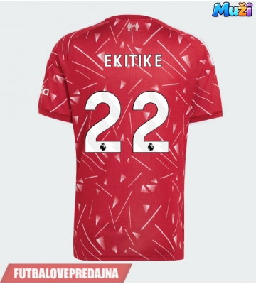 Lacne Muži Futbalové dres Liverpool Hugo Ekitike #22 2026-27 Krátky Rukáv - Domáci